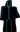 studio Halloween - Costume Adulte - Stickman - Lumineux Aqua Bleu - Party Shop