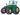 Betallic - Ballon Supershape 30po - Tracteur vert - Party Shop