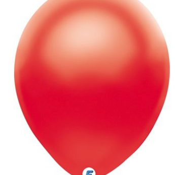 Sac De 50 Ballons Funsational - Rouge Perlé - Party Shop