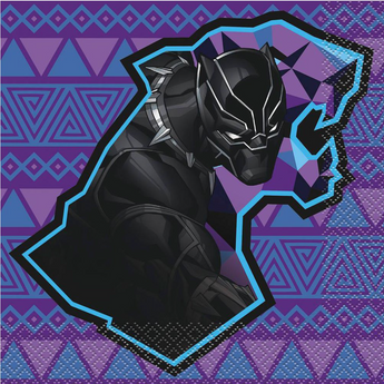 Serviettes De Table (16) - Black Panther - Party Shop