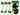 Link Product - Décorations spiralées (paquet de 3) avec trèfles métalliques - Saint-Patrick - Party Shop
