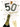 Distribution Incognito - Carte de Fête Géante 9" X 12" - 50e Anniversaire Champagne - Party Shop