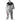 Killer clown adult plus size costume with jumpsuit and collar