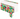 Unique - Nappe en plastique 54" x 84" - Tropical - Party Shop