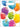 Procos - Sacs à surprises (6) - Ballons - Party Shop