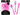 Link Product - Ustensiles en plastique Rose réutilisables – ensemble de 18 pièces (6 fourchettes, 6 couteaux, 6 cuillères) - Party Shop