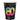 Santex - Verres 9Oz - Multicouleurs 80 ans (6) - Party Shop