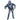 Adult complete 3D zombie costume with detailed bones, elastic pants, soft gloves, and scary zombie mask with wig – perfect Halloween horror outfit - FunWorld- Party Shop