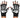 adult fingerless skeleton gloves halloween costume accessory