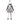 FUN WORLD - Adult Killer Clown costume with dress, hat, and footless tights – scary Halloween outfit perfect for costume parties and horror cosplay - Party Shop