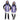 Adult pair of sneakers costume with two sneaker print tunics and sole print on back – comfortable and fun Halloween outfit - FunWorld - Party Shop