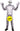 Adult Alien Prober costume with jumpsuit, alien mask, and inflatable gag prop – funny extraterrestrial outfit for Halloween or costume parties. - funworld - Party shop