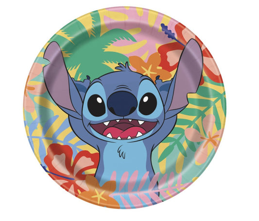 Unique - Assiettes 7po (8) - Disney Stitch - Party Shop