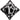 Airise - Ballon Mylar 18 Po - Losange noir et argent 70 ans - Party Shop
