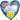 Qualatex - Ballon Mylar 18Po - Joyeux Anniversaire en coeur - Party Shop