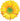 Betallic - Ballon Mylar Supershape 24po - Fleur Marguerite Jaune - Party Shop