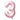 Airise - Ballon Mylar Supershape Chiffre 3- Rose bébé 34po - Party Shop