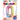 TRICO BALLOON - Ballon Mylar Supershape - Nombre 0 Multicolore Pastel - Party Shop