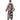Big Top Bling Clown child costume with colorful jumpsuit, ruffled collar, and metallic clown mask with faux gemstone accents – perfect for Halloween - FunWorld - Party Shop