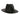 underwraps - Black adult fedora hat – Classic retro costume accessory for gangster, cabaret, 1920s or vintage outfits. Perfect for Halloween, cosplay and parties - Party Shop