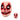 KBW Global - Bloody bride horror mask with bleeding face effect. Scary Halloween costume accessory perfect for haunted houses, cosplay, parties and theatrical events - Party Shop