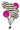 Anagram - Bouquet De 5 Ballons Mylar - Graduation Rose - Party Shop