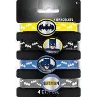Bracelets (4) - Batman - Party Shop