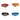Unique - Bracelets (4Pc) - Monde Jurassique - Party Shop