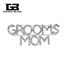 Broche "Grooms Mom" - Party Shop