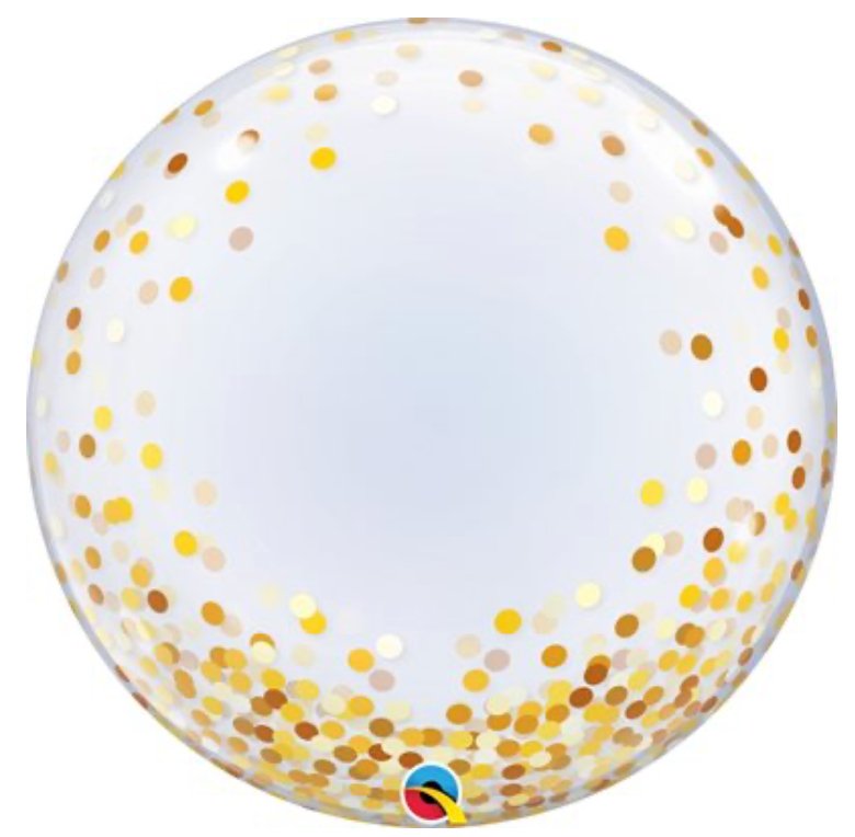 Bubble Déco - Confetti Or - Party Shop