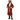 Adult wearing Captain Black Heart pirate costume with black coat, jabot, belt, and pirate hat – ideal for Halloween or themed party - FunWolrd - Party Shop