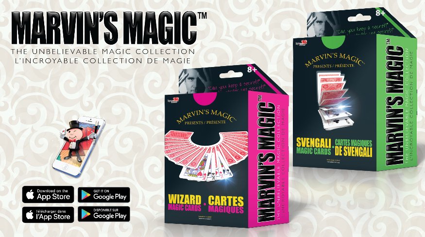 Cartes Magiques (Marvin Le Magicien) - Party Shop