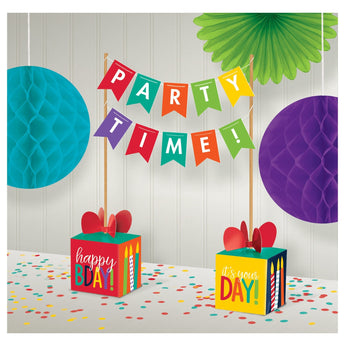 Centre De Table - Happy Birthday - Party Shop