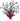 Beistle Co. - Centre De Table Multicolore 15 Po - 30 Ans - Party Shop