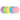 Amscan - Cercles De Tulles 9" (30) - Assortie Pastel - Party Shop