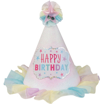 Chapeau De Fête Pastel - Happy Birthday - Party Shop