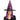 SKS - Chapeau De Sorcière Brillant - Mauve - Party Shop