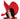 RUBIES - Chapeau De Sorcière Rouge - Party Shop