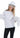 RUBIES - Chapeau Fedora Deluxe Blanc - Party Shop