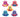 Unique - Chapeau Happy New Year Couleurs Assorties - Party Shop