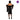 Charleston costume black 1920s dress with headpiece M/L. Elegant retro flapper outfit for Gatsby party, carnival or Halloween. - MOM - PArty Shop