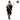Charleston costume black 1920s dress with headpiece M/L. Elegant retro flapper outfit for Gatsby party, carnival or Halloween. - MOM - PArty Shop