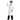 Child wearing white lab coat costume – fits up to size 14 – perfect for Halloween, school science events, or doctor/scientist role play - Funworld - Party Shop