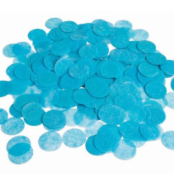 Confetti Rond En Papier - Bleu - Party Shop