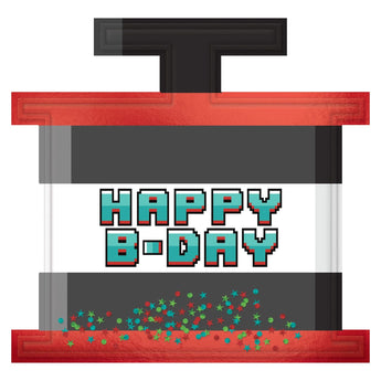 Confettis Jumbo - Pixel (Minecraft) - Party Shop