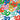 Beistle Co. - Confettis Multicolore 30 Ans - Party Shop