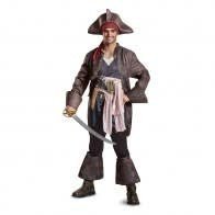 Costume Adulte - Capitaine Jack Sparrow - Party Shop
