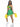 Leg Avenue - Costume Adulte - Cheerleader Vert - Party Shop