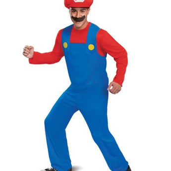 Costume Adulte Classique - Mario Bros - Party Shop