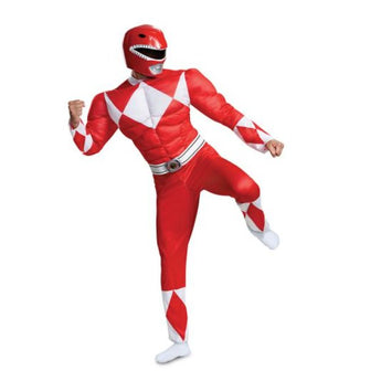 Costume Adulte Classique - Power Ranger Rouge - Party Shop